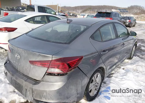 2019 Hyundai Elantra Sel из США, поврежденный, VIN 5NPD84LF7KH413332